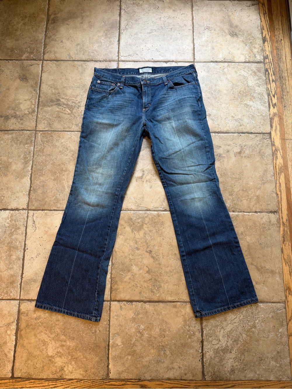 American Eagle Outfitters Women's Blue Flare Jeans